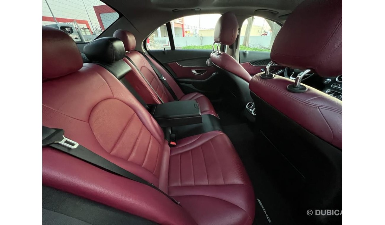 Mercedes-Benz C 300 C300 AMG 2015 FULL OPTION PANORAMIC ROOF WITH DEALER WARRANTY