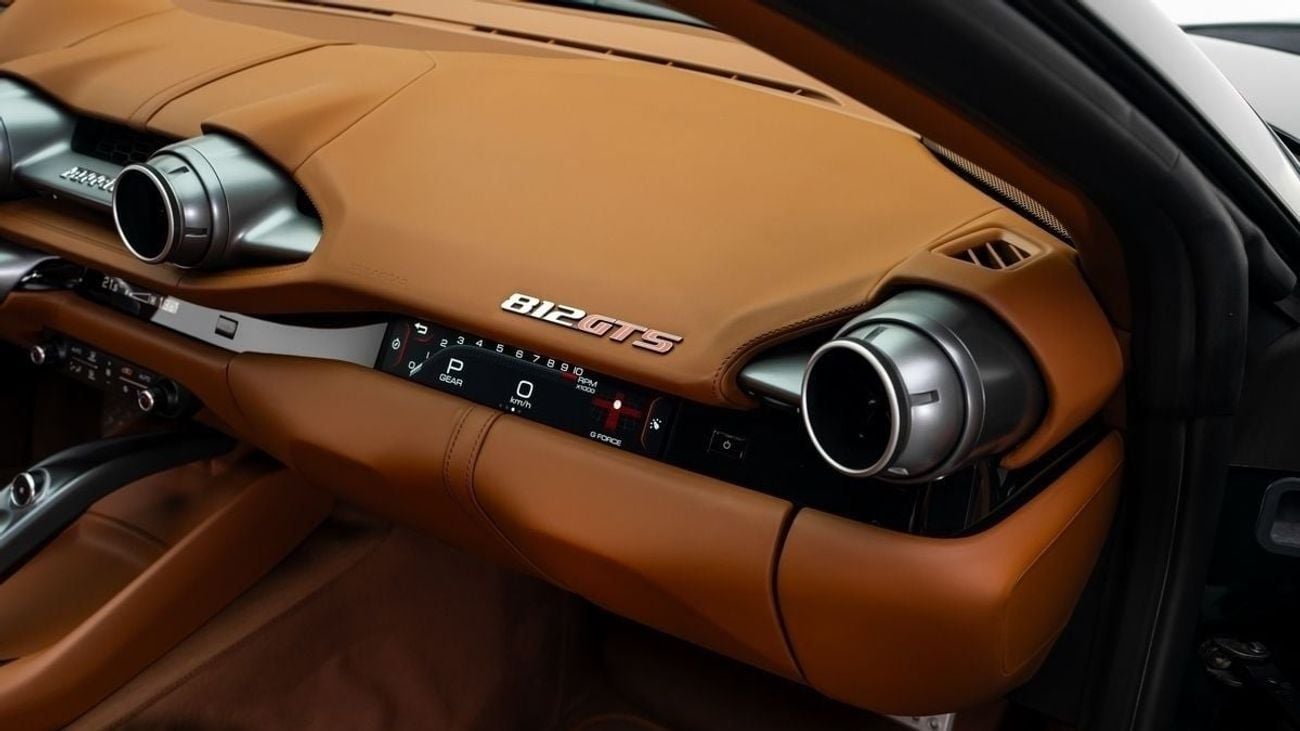 Ferrari 812 GTS - 2021 - Euro Specs - Under Warranty and Service Contract