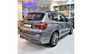 BMW X3 ORIGINAL PAINT ( صبغ وكاله ) AGENCY WARRANTY / SERVICE CONTRACT BMW X3 M-Kit 2016 Model!