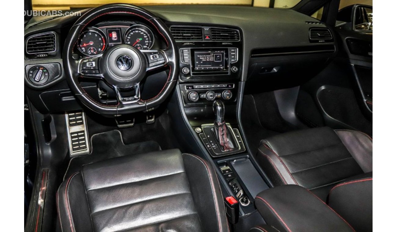 فولكس واجن جولف Volkswagen GTI (Full option) 2016 GCC under Warranty with Zero Down-Payment.