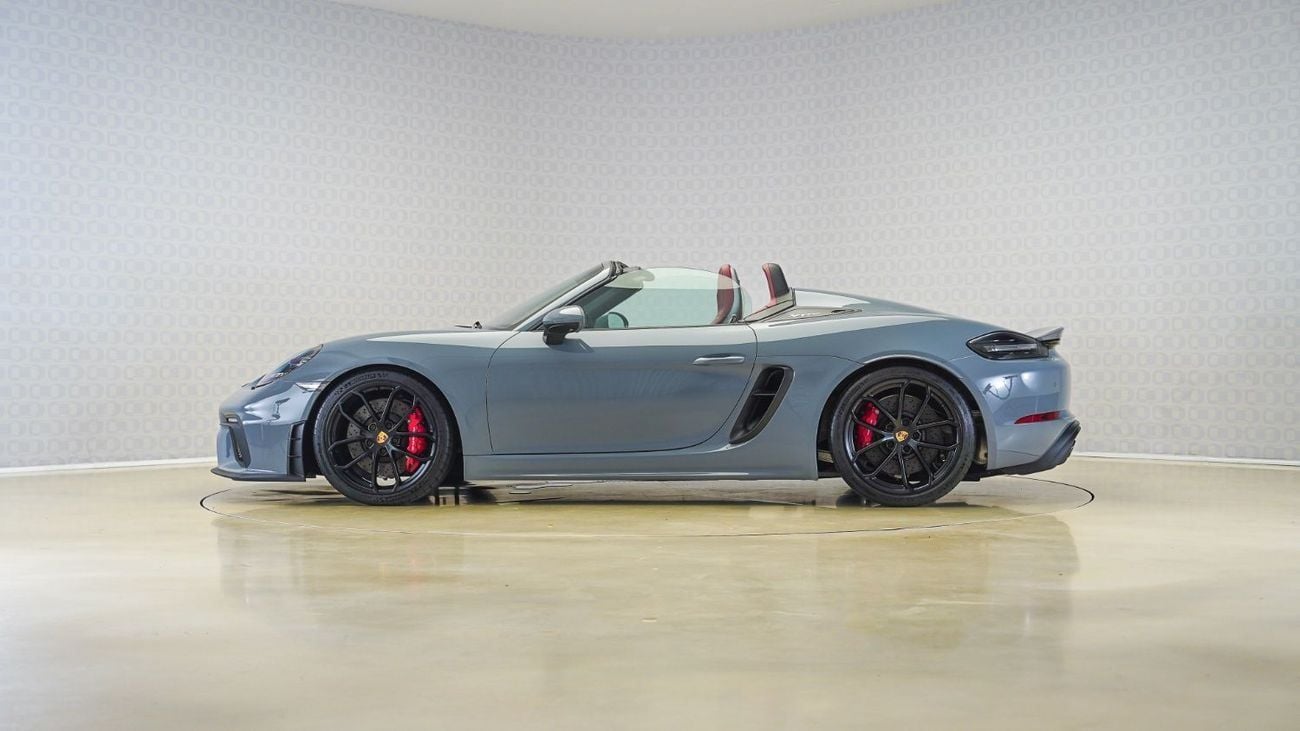 Porsche 718 Spyder Manual | AED 7,211 PM | Up to 3 Years Unlimited Warranty |