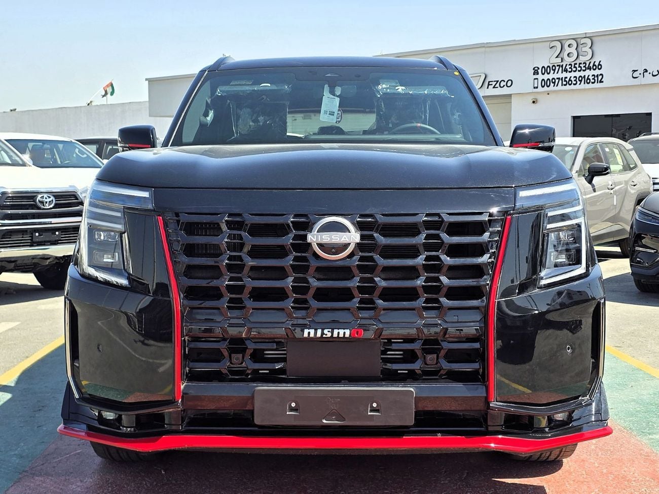 نيسان باترول NISMO Nissan patrol 3.5l T.T V6 AWD GCC Black color 2026 model