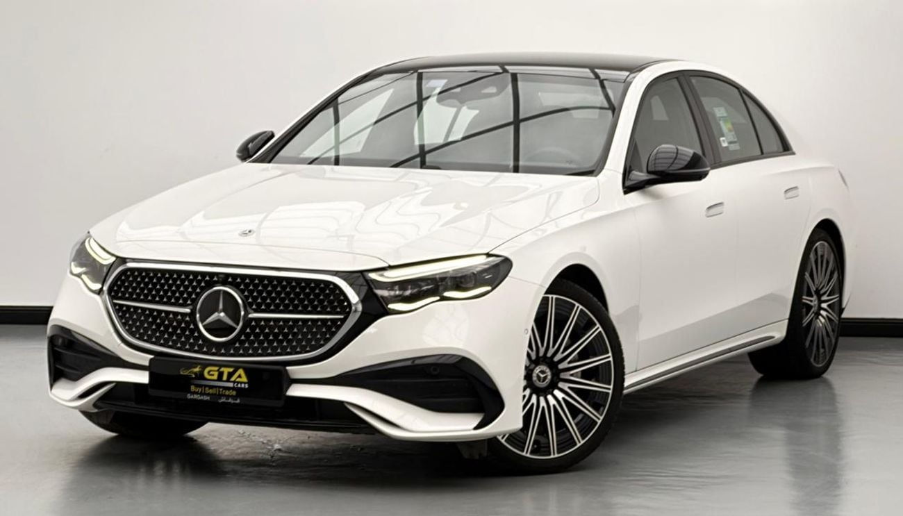 Mercedes-Benz E300 2025 Mercedes-Benz E300, 5 Year Mercedes Warranty + Service Contract, GCC