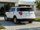 Ford Explorer FWD 3.5L V6 A/T | 2016 | GCC SPECS | WHITE EXTERIOR | AED 740 per month