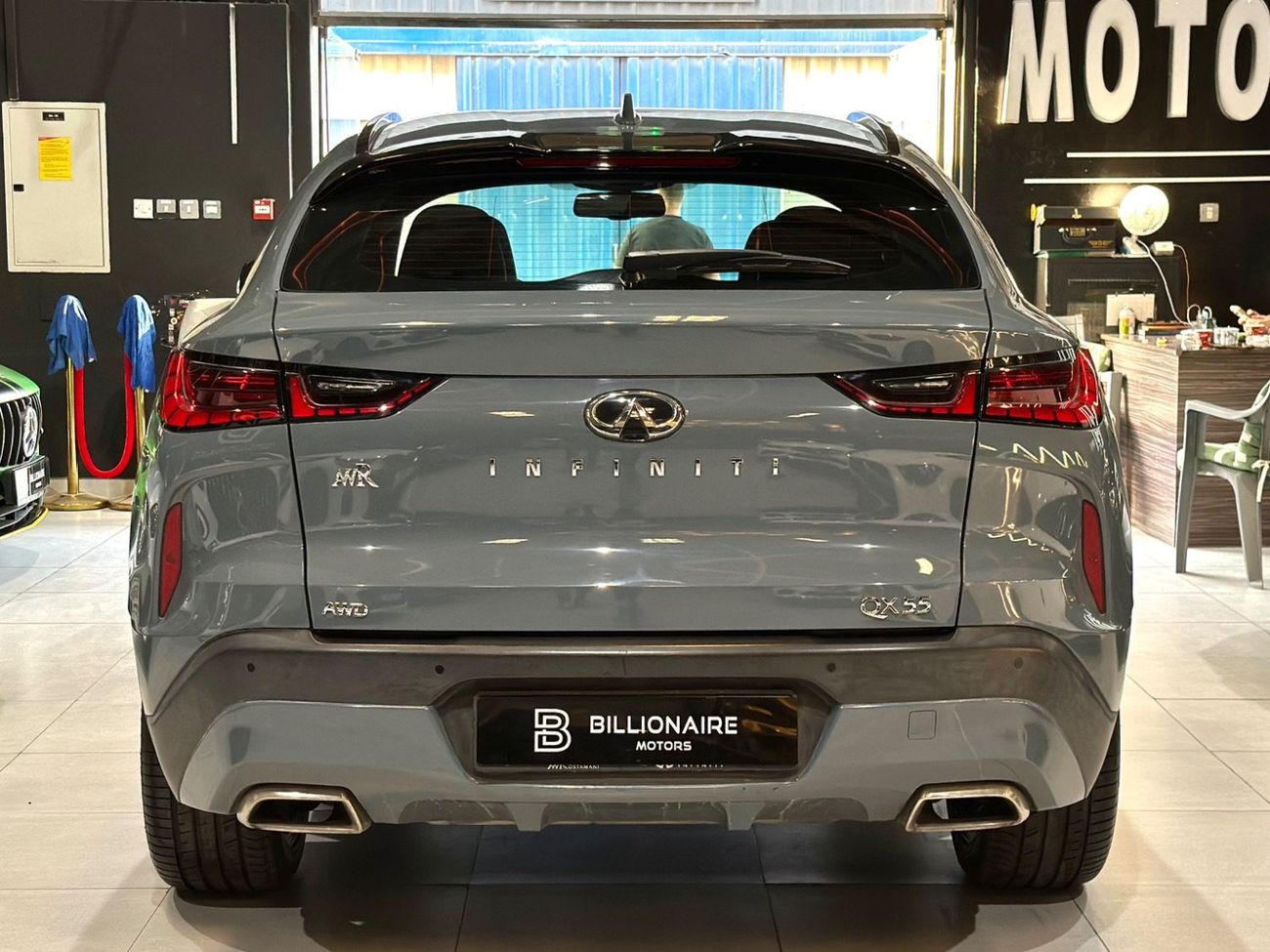 Infiniti QX55 2.0T Essential (AWD) INFINITI QX55 | 2022 | GCC | UNDER WARRANTY & CONTRACT SERVICE | 1 OWNER