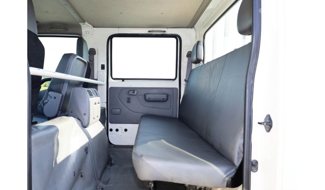 هينو 300 Series 614 Dual Cab Truck with Rear AC | Excellent Condition | GCC