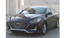 Hyundai Sonata hyundai sonata 2018 blue GCC excellent condition without accident