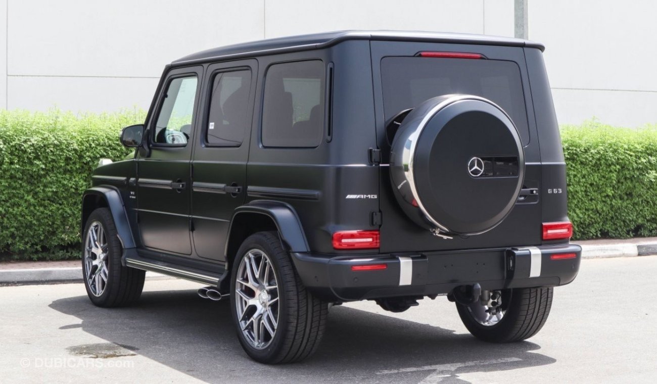 مرسيدس بنز G 63 AMG 2021 (40 Years of G-Class) Carlex Edition (Export). Local Registration + 10%