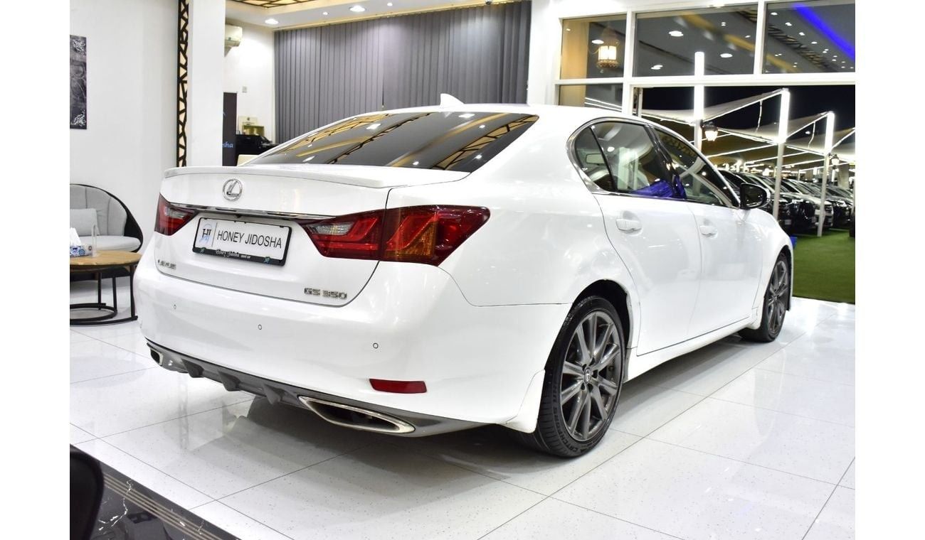 Lexus GS350 EXCELLENT DEAL for our Lexus GS350 F-Sport ( 2015 Model ) in White Color GCC Specs