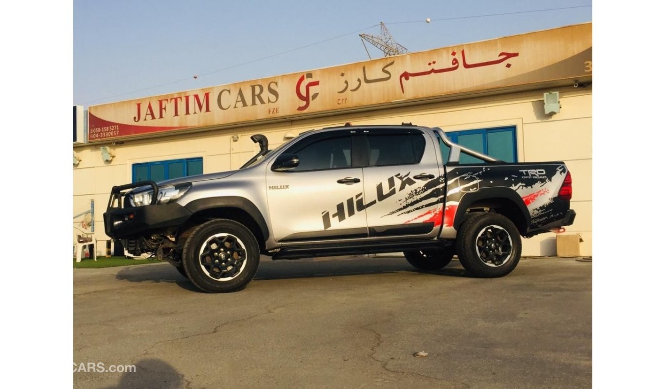 Toyota Hilux 2018 [Right-Hand Drive], Rugged Version, New Rims, 4x4, 2.8CC, Perfect Condition.