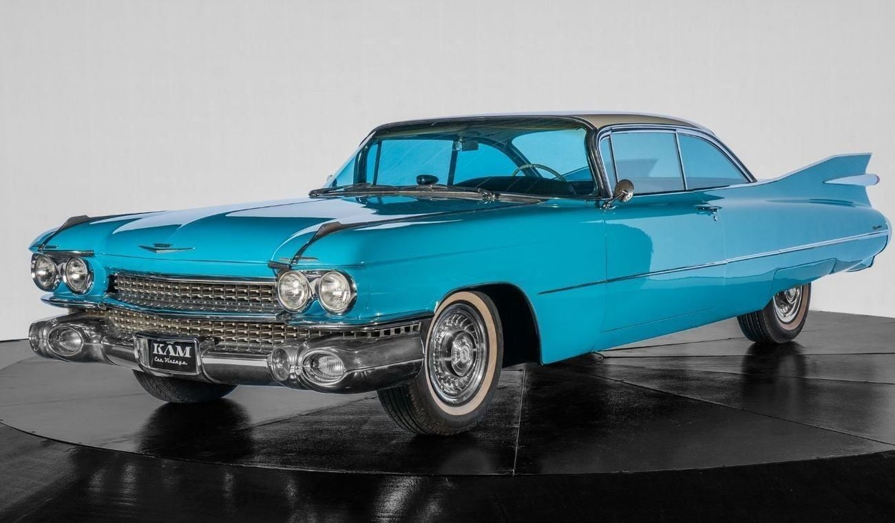 كاديلاك دي فيل كوبيه Original interior