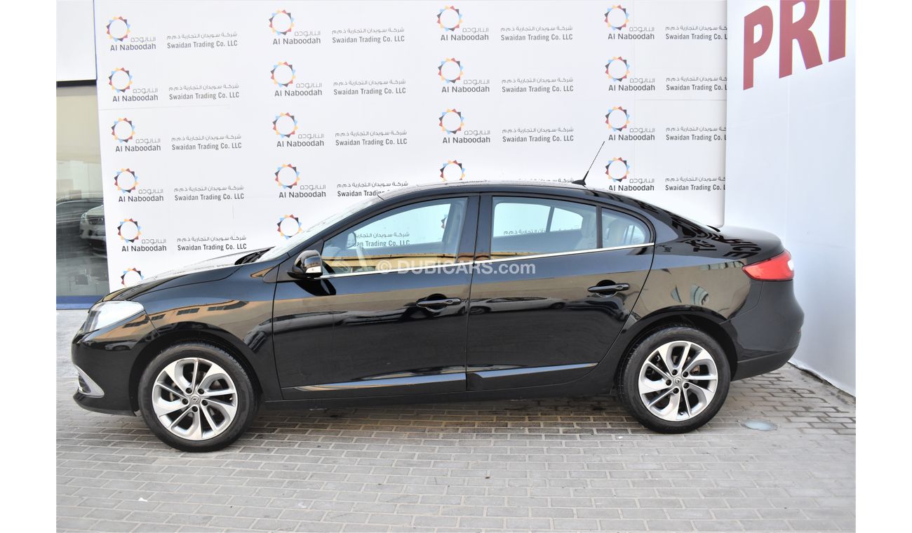 Renault Fluence AED 547 PM | 2.0L LE GCC DEALER WARRANTY