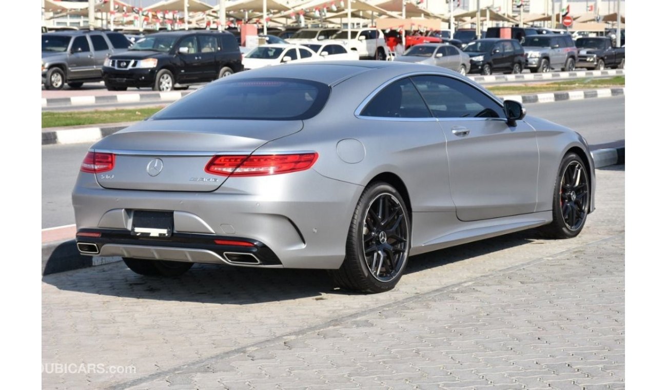 مرسيدس بنز S 550 كوبيه S-550 AMG Loaded with KIT S-63 2017 CLEAN CAR WITH WARRANTY