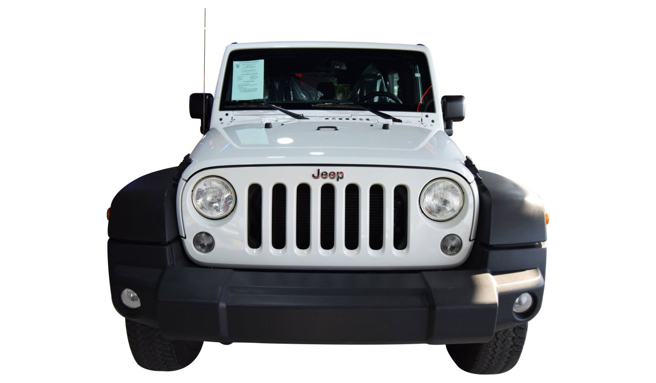 Jeep Wrangler Unlimited Sport 3.6L V6 2017 Model with GCC Specs