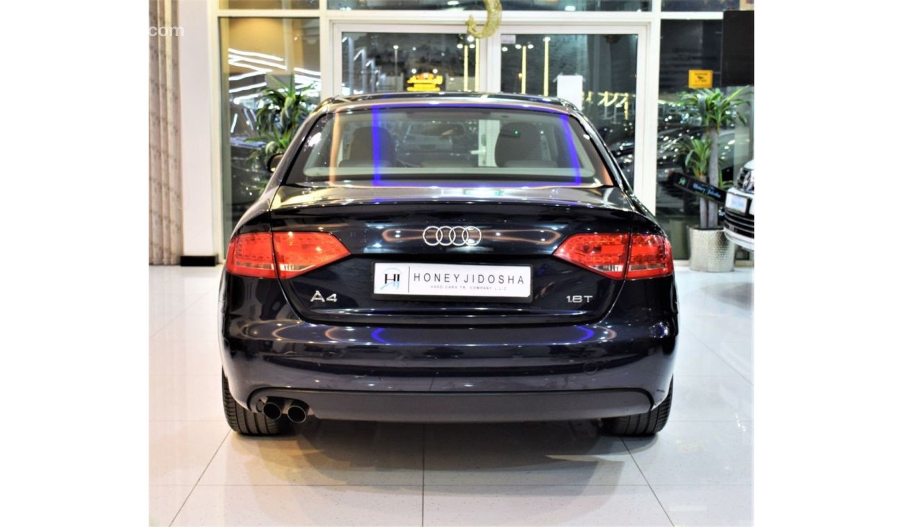 أودي A4 ORIGINAL PAINT ( صبغ وكاله ) Audi A4 1.8T 2011 Model!! in Dark Blue Color! GCC Specs