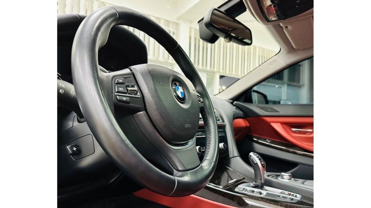 BMW 640i Std GCC .. Original Paint .. Perfect Condition .. V6 .. Top Range