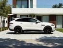 Jaguar F-PACE !! EID SALE !! 1 YEAR FREE WARRANTY !!  AED 1,650 P.M | 0% DOWN PAYMENT | JAGUAR F-PACE R-SPORT PRES