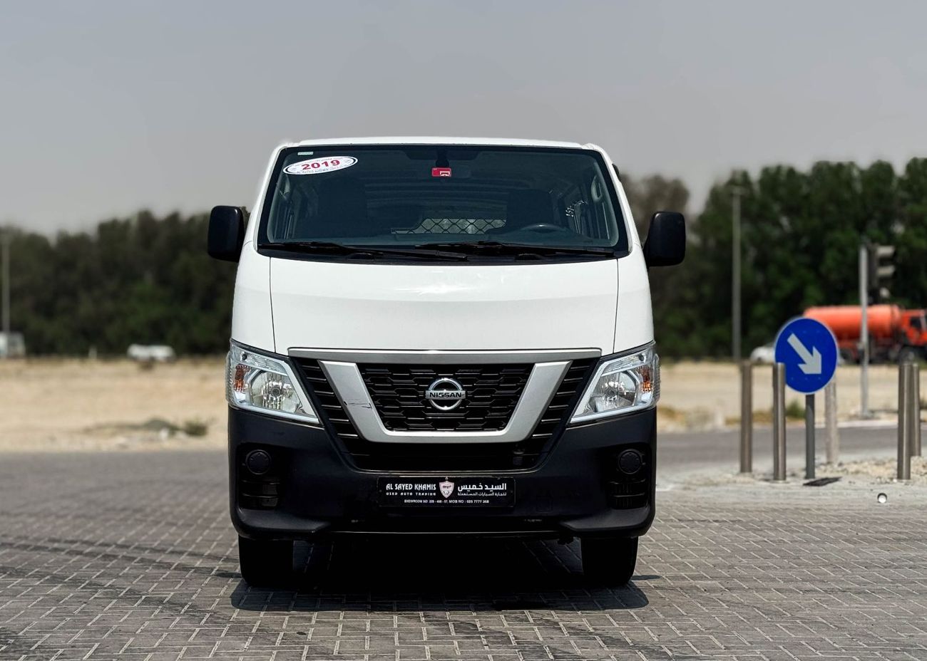 نيسان أورفان نيسان أورفان 2.5 لتر موديل 2019 خليجي بدون حوادث، بحالة ممتازة، قسط شهري 832