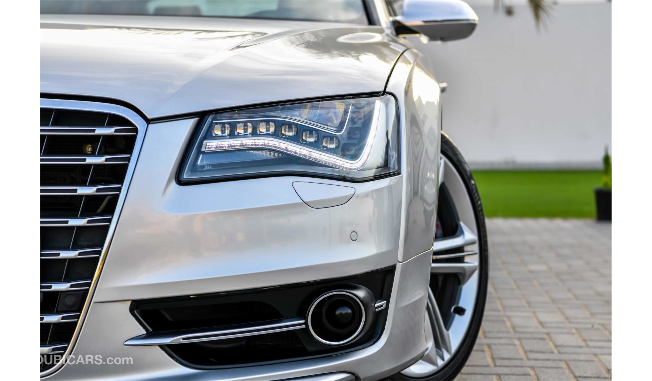 Audi S8 2 Years Warranty - Audi S8 4.0L V8 - 2014 -  AED 3,113 per month - 0% Downpayment