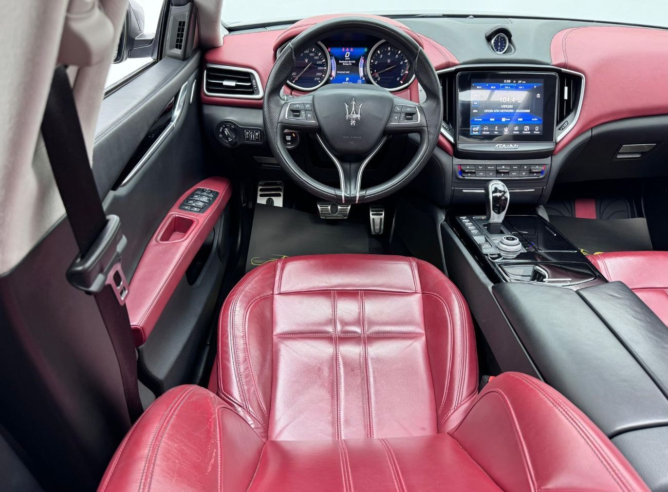 مازيراتي جيبلي S Q4 3.0L (410 HP) 2017 Maserati Ghibli S Q4, Full Service History, Excellent Condition, Low Km, GCC