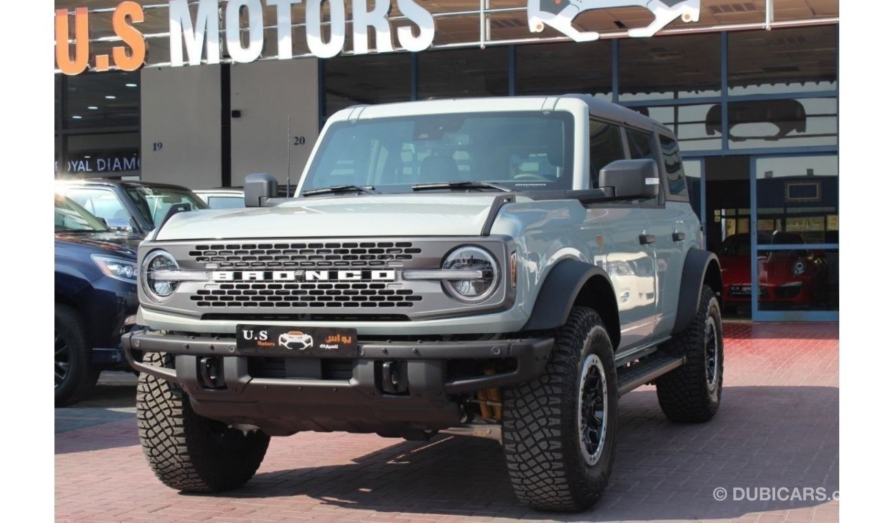 Ford Bronco BADLANDS SASQUATCH FULLY LOADED 2021 GCC WITH AL TAYER 5 YEARS WARRANTY & SERVICE CONTRACT - EXCHANG