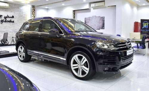 Volkswagen Touareg EXCELLENT DEAL for our Volkswagen Touareg ( 2015 Model ) in Black Color GCC Specs