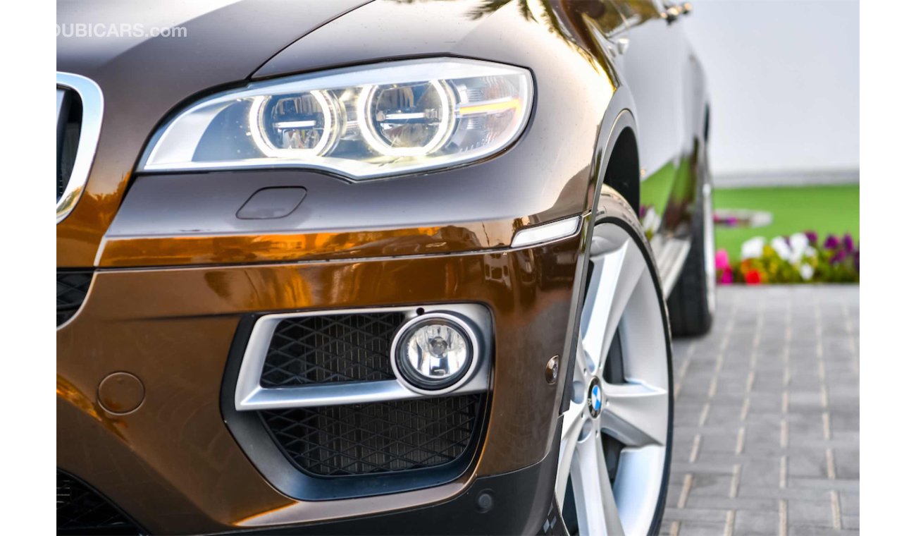 BMW X6 Xdrive50i - Agency Warranty - AED 1,939 Per Month - 0% DP
