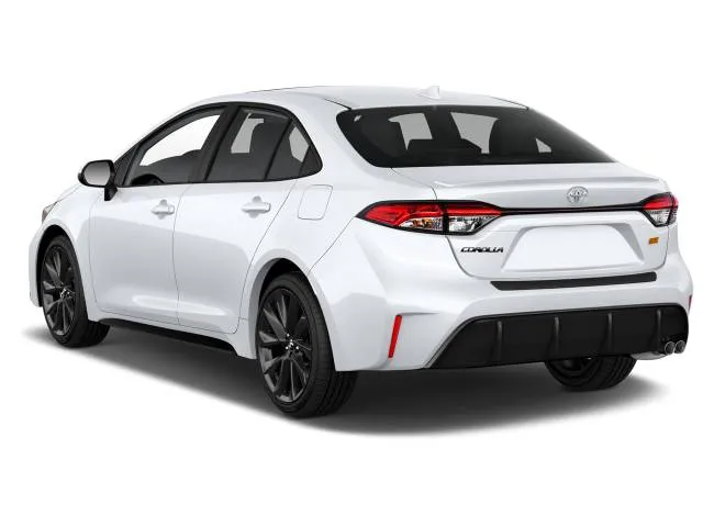 Toyota Corolla exterior - Rear Right Angled