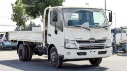 Hino 300 WHITE 2 DOORS MANUAL TRANSMISSION PETROL CARGO BODY WITH ORIGINAL AC 2018 MODEL ONLY FOR EXPORT