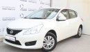 Nissan Tiida 1.6L S 2015 GCC WITH DEALER WARRANTY FREE INSURANCE