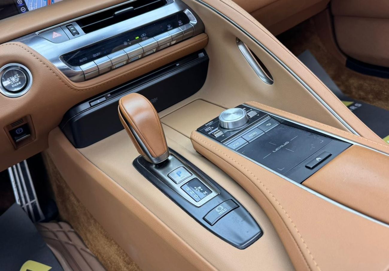 Lexus LC500 Carbon 5.0L 2021 Lexus LC500 Carbon, 2026 / Dec Lexus Warranty, Lexus Service History, GCC