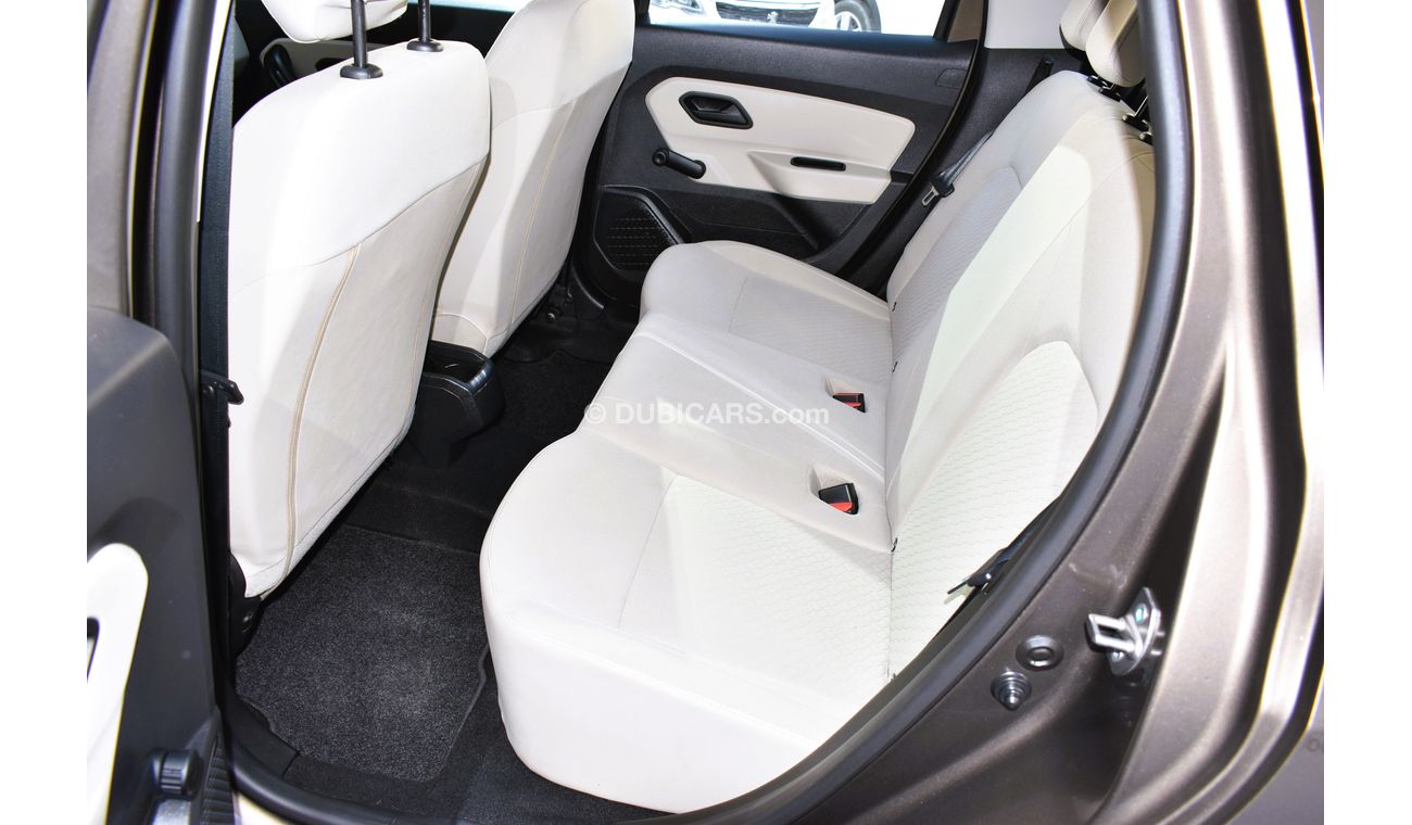 Renault Duster AED 689 PM | 1.6L PE 2WD GCC DEALER WARRANTY