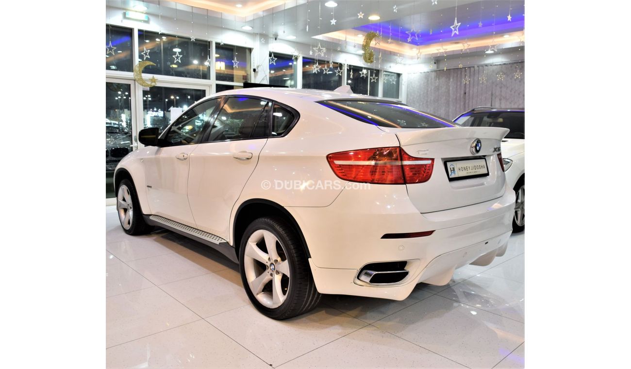 BMW X6 ORIGINAL PAINT ( صبغ وكاله ) BMW X6 xDrive35i ( 2008 ) Model!! in White Color! GCC Specs