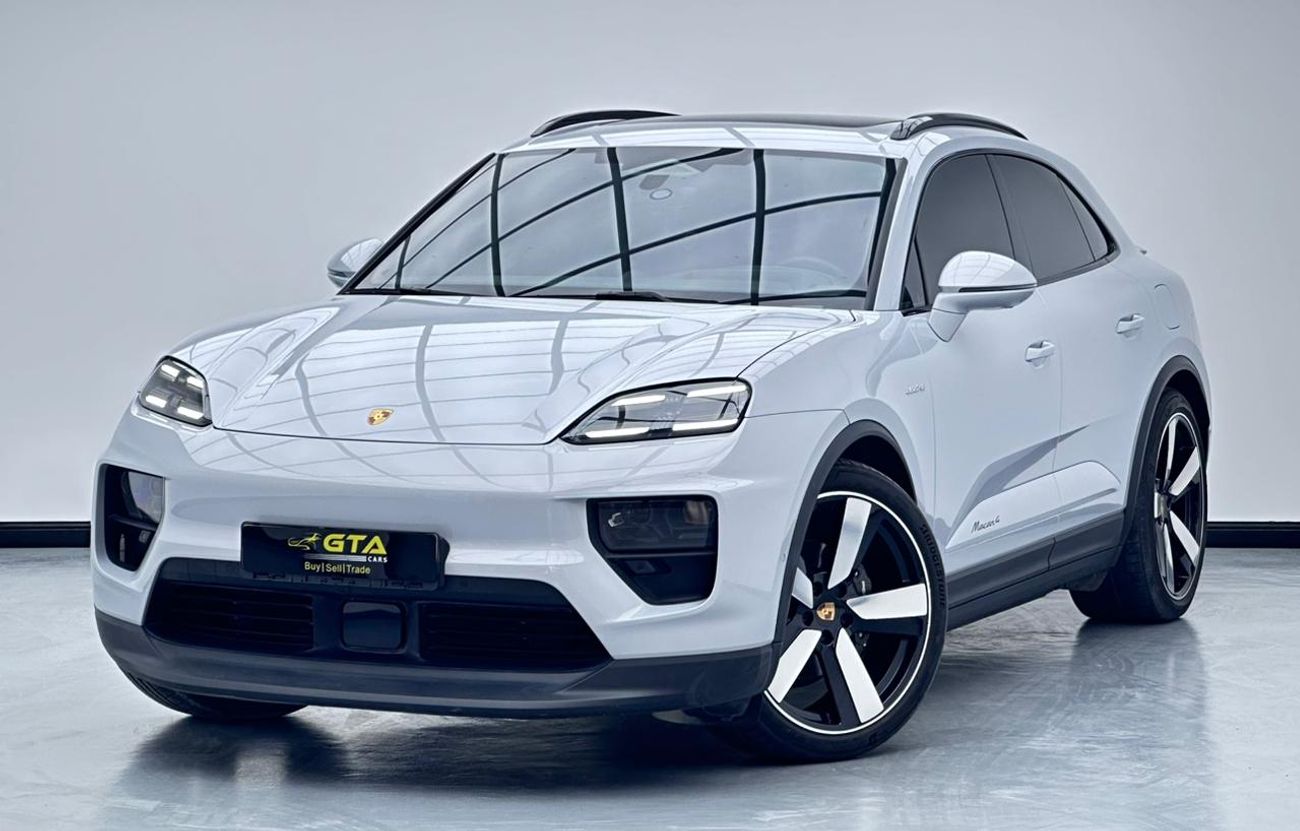 بورش ماكان 2024 Porsche Macan 4 EV, 06/2028 Porsche Warranty, Porsche Full Service History, GCC