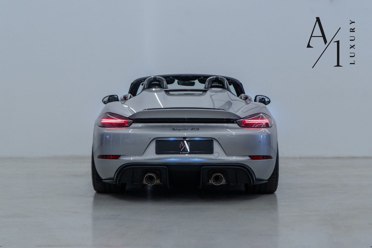 Porsche 718 Spyder 2025 Porsche 718 Spyder RS, Excellent Condition, Fully Loaded, European Spec