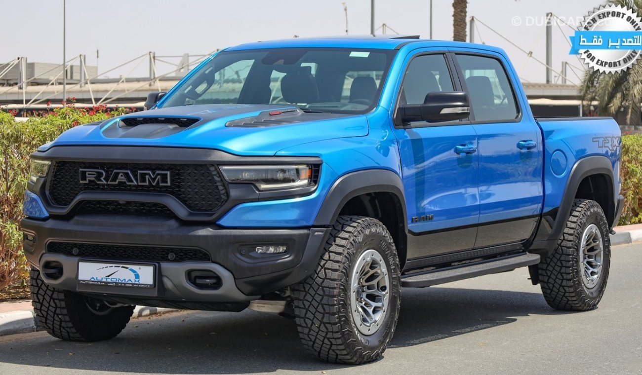 RAM 1500 1500 TRX CARBON FIBER CREW CAB 4X4 6.2L V8 SRT , 2022 , GCC , 0Km  (ONLY FOR EXPORT)