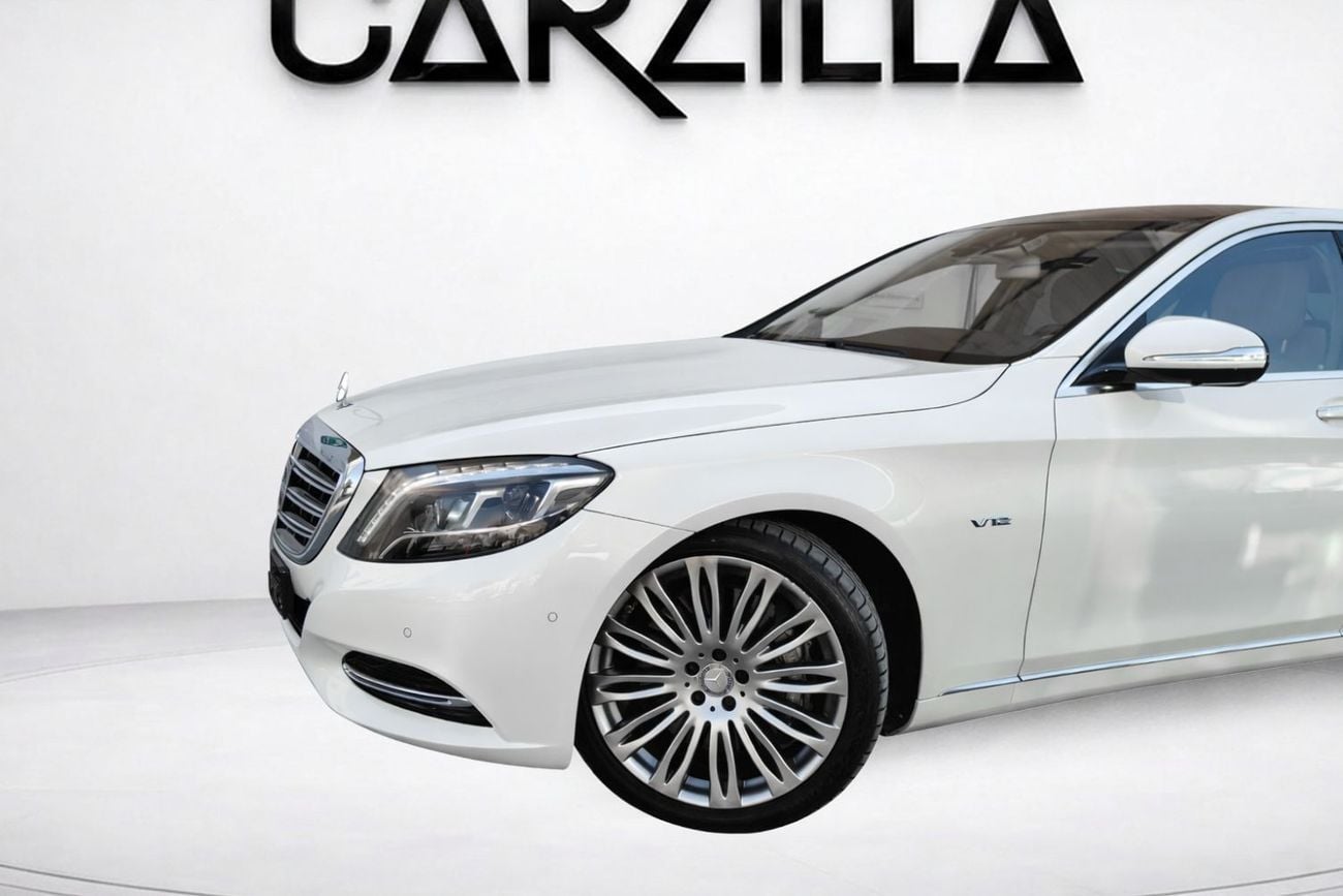 Mercedes Maybach S600 Maybach Mercedes S600 Maybach V12 l GCC l Full Gargash History l Flagship Luxury