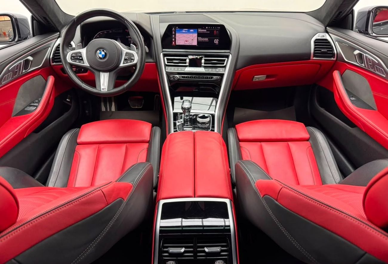 بي أم دبليو 840i 2022 BMW 840i M-Sport, 2027 BMW Warranty And Service Pack, BMW Service History, GCC