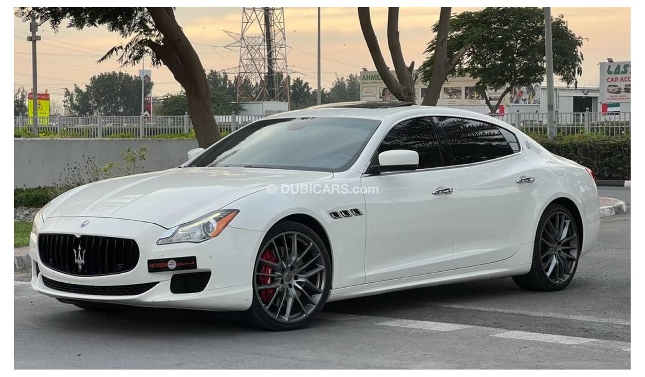 مازيراتي كواتروبورتي MASERATI QUATTROPORTE GTS 2015 GCC V8 IN PERFECT CONDITION