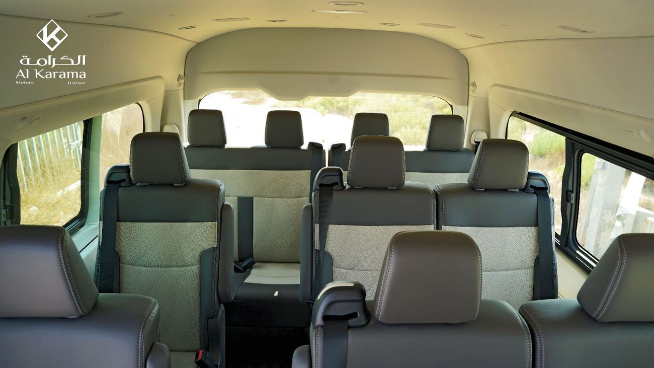 Toyota Hiace 2.8L GL | Manual Transmission | 14 Seater | Rear Camera | AC/Heater | 4 Door