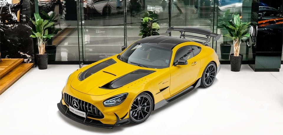 Mercedes Benz AMG GT 4.0L V-8 Bi-Turbo Engine 2022
