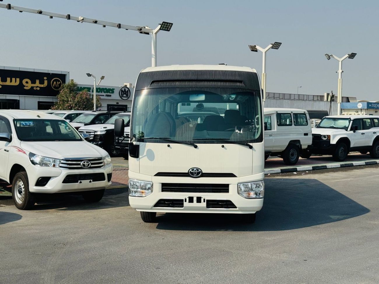 Toyota Coaster TOYOTA COASTER 2.7L PTR GCC 23 SEATS M/T B/O WHITE 2025