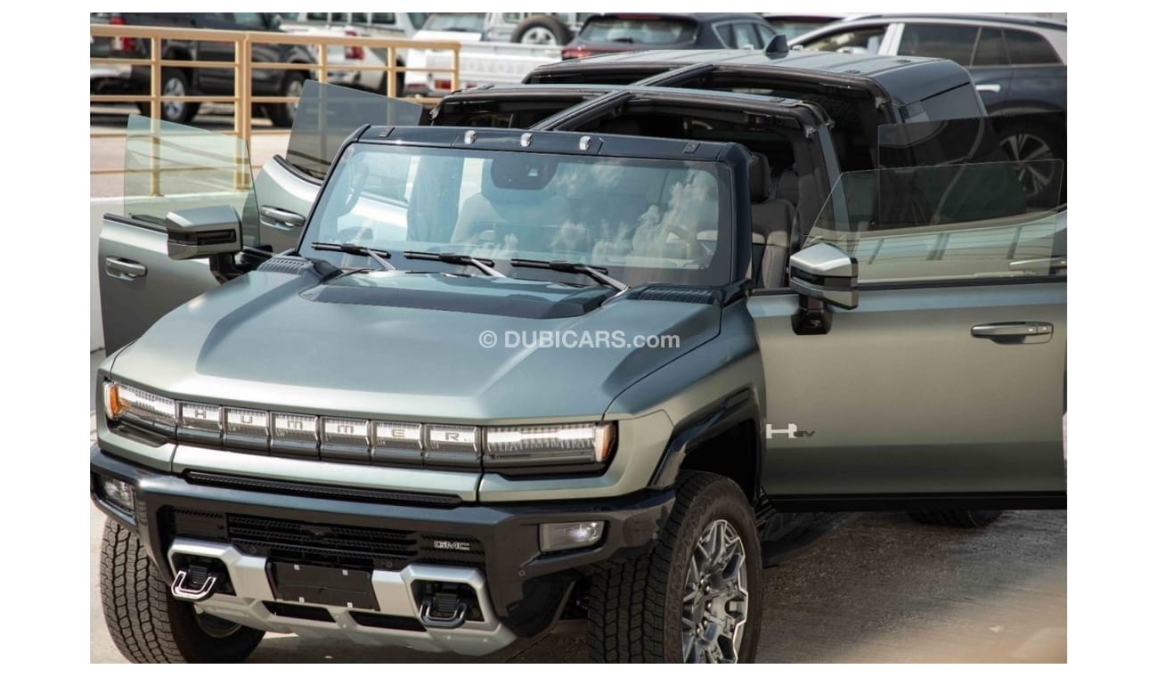 GMC Hummer EV 0 - 100 in 3.4 seconds + Crabwalk Tech | 2024 GMC Hummer EV SUV Edition1 AT - Green inside Black & W