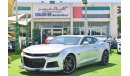 Chevrolet Camaro ZL1 KIT - SUPER CLEAN - WARRANTY GEAR ENGINE CHASSIS -  999 AED MONTHLY