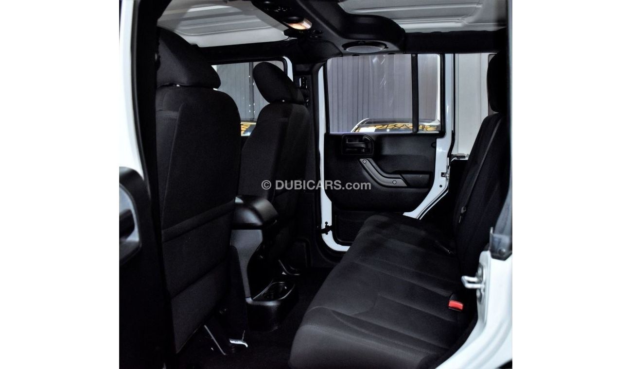 Jeep Wrangler EXCELLENT DEAL for our Jeep Wrangler Unlimited Sport ( 2016 Model ) in White Color GCC Specs