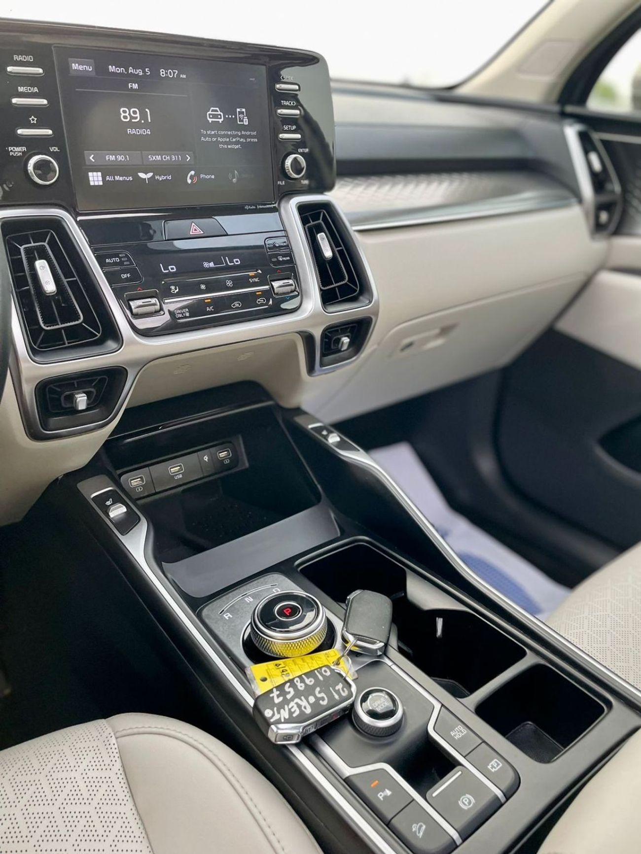 Kia Sorento 2021 Kia Sorento EX 1.6L Turbo V4 Hybrid Fuel Full Optiom Panoramic View - 7 Leather Seats With Rada