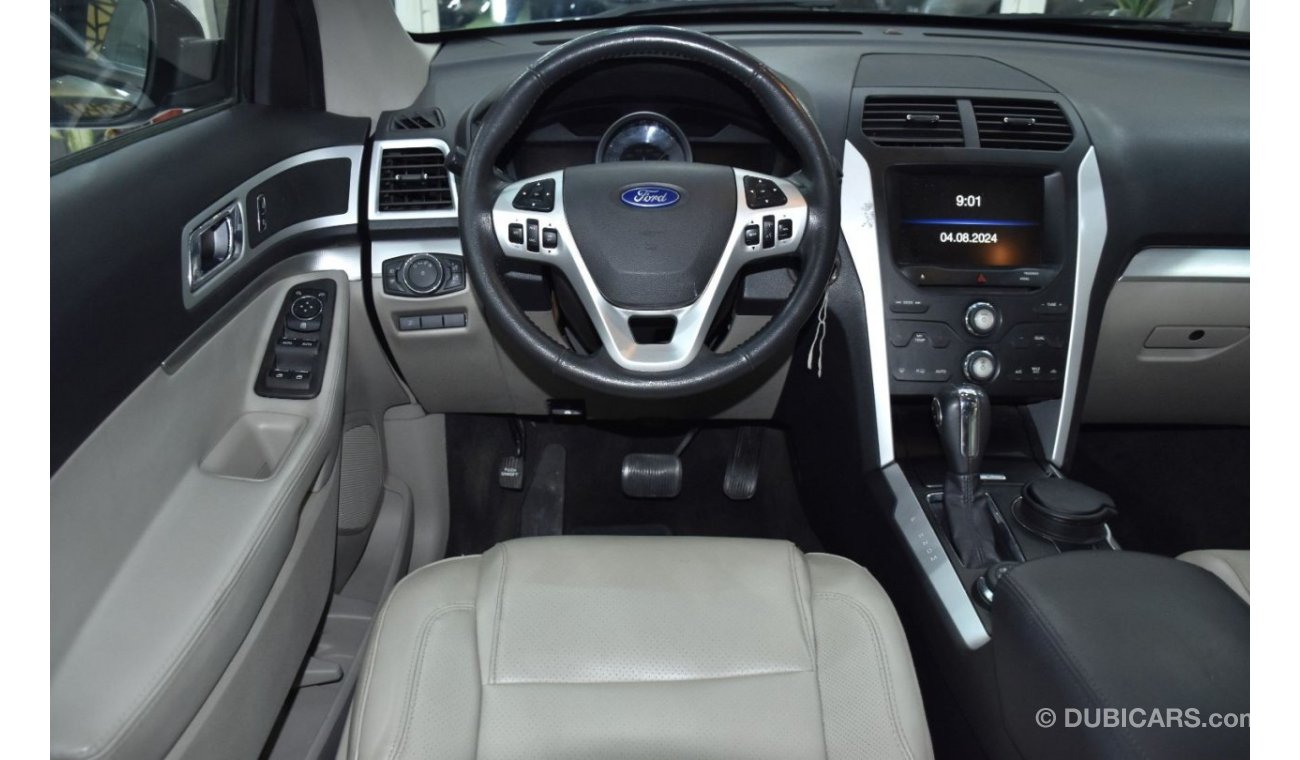 Ford Explorer EXCELLENT DEAL for our Ford Explorer XLT 4WD ( 2015 Model ) in Black Color GCC Specs