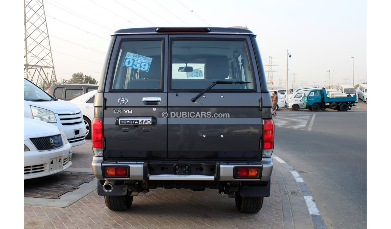 Toyota Land Cruiser 70 4.5L,LX76-G,WAGON,WITH DIFFERENTIAL LOCK,WINCH FULL OPTIONS,MT,2022MY ( FOR EXPORT ONLY)