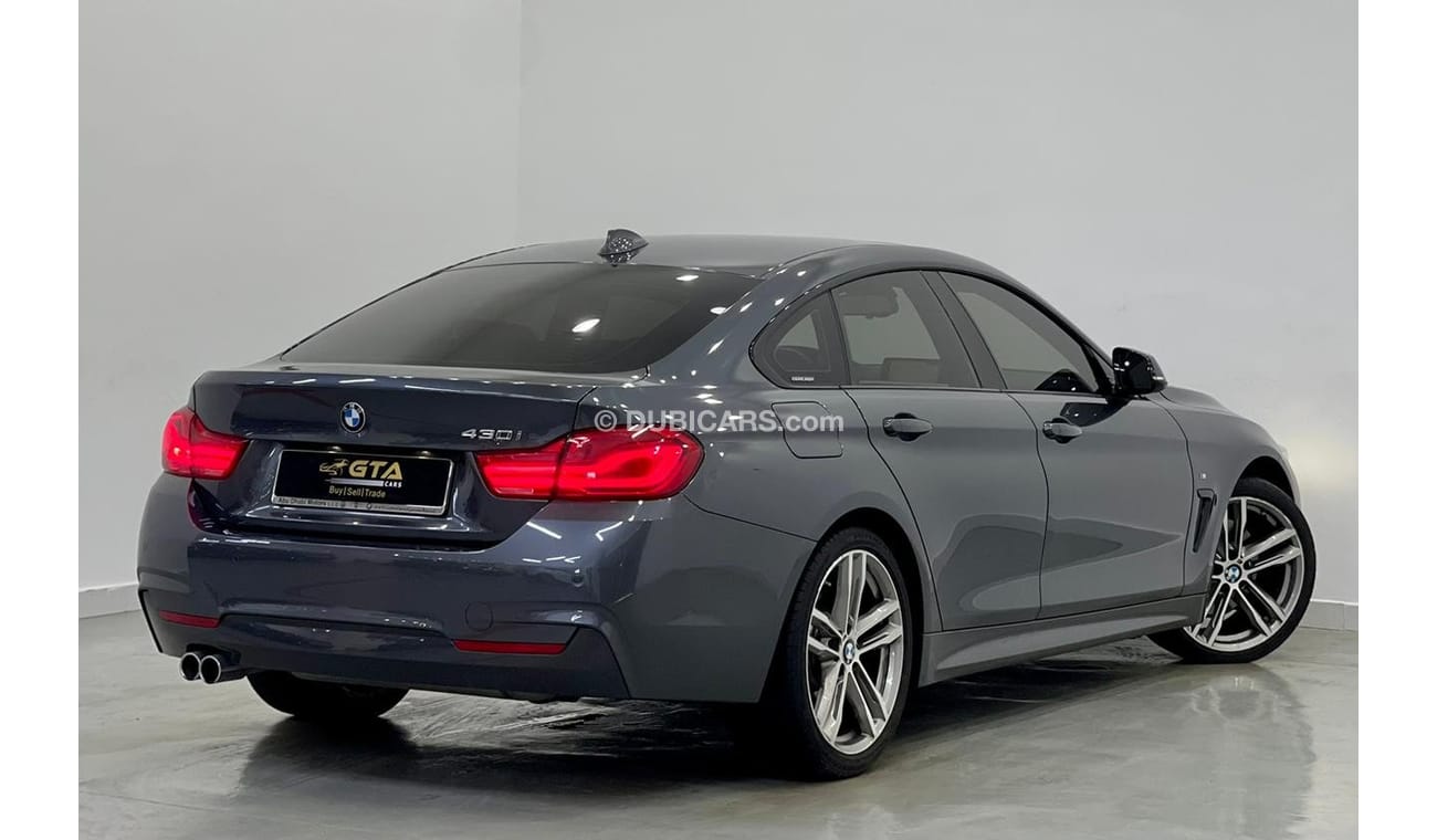 بي أم دبليو 430i 2018 BMW 430i Gran Coupe, 01/2024 Agency Warranty + Service Contract, GCC