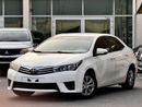 Toyota Corolla SE Toyota corolla 2014 1.6